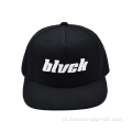 3D rubberen printing 5-panel snapback cap